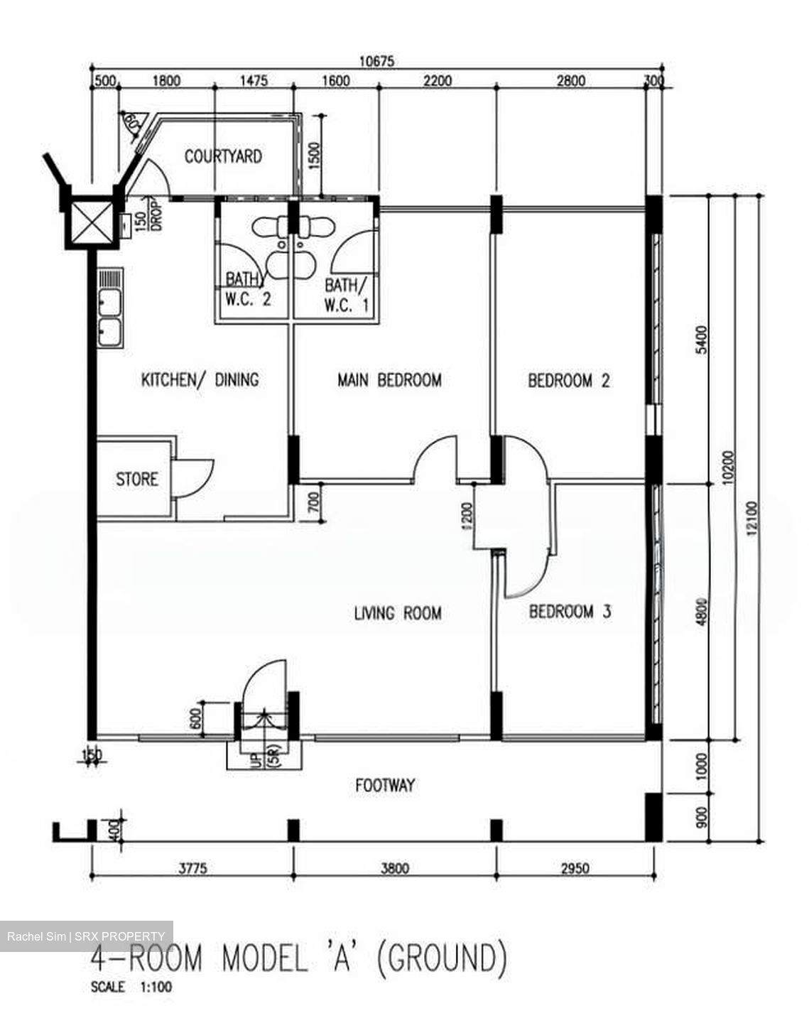 Blk 860B Tampines Avenue 5 (Tampines), HDB 4 Rooms #543436011